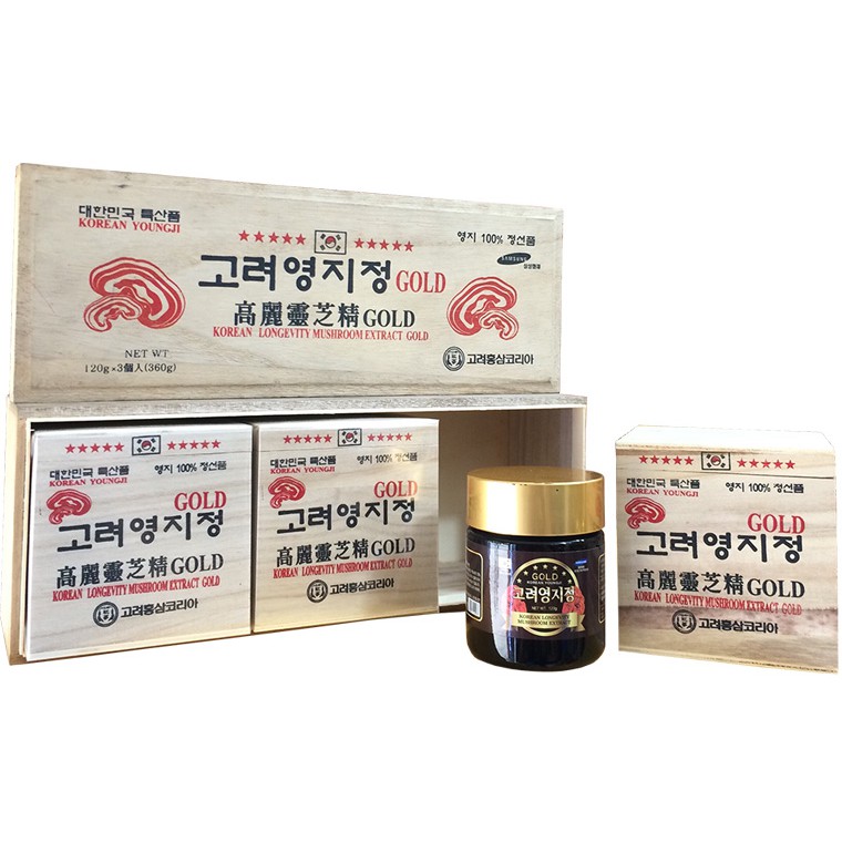 Cao Linh Chi Đỏ Cô Đặc Hàn Quốc Extract Gold - Nutri